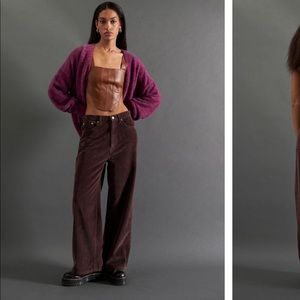 urban outfitters high and wide pants